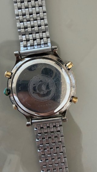 Seiko Chronograph Moonphase Alarm Quartz