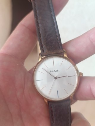 Reloj Paul Smith Dorado y Marrón