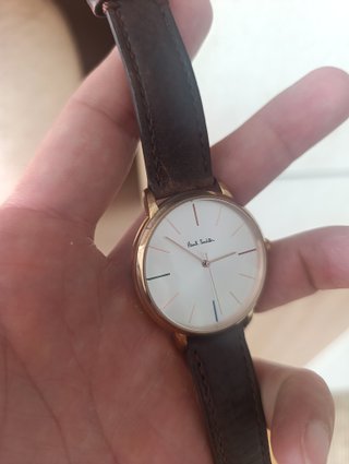 Reloj Paul Smith Dorado y Marrón