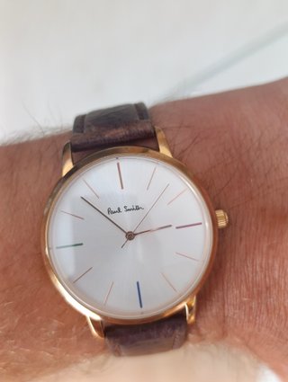 Reloj Paul Smith Dorado y Marrón