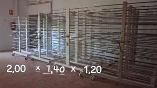 5 Carretillas para piezas y puertas