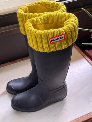 Botas Hunter Azul Marino con Forro Invierno