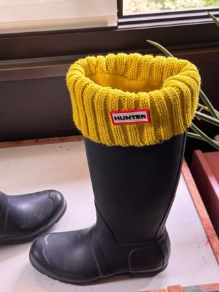 Botas Hunter Azul Marino con Forro Invierno