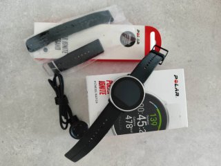 Reloj Polar Ignite 1 Negro/Plata