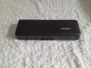 Flauta de mandera Hohner en su estuche original