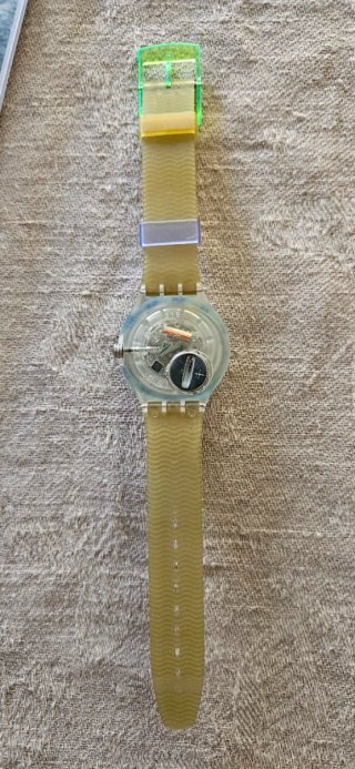 Swatch Scuba SDK107 Blue Ice 200m