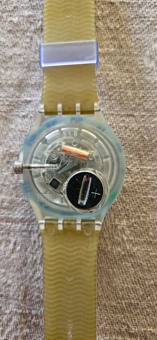 Swatch Scuba SDK107 Blue Ice 200m