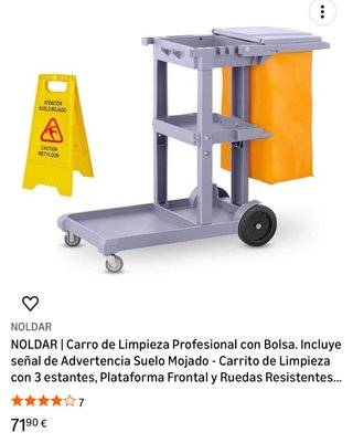 Carrito de limpieza