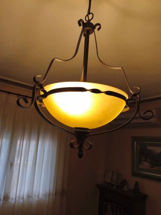 Lámpara de salón estilo clásico