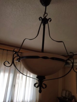 Lámpara de salón estilo clásico