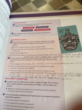 Llengua catalana i literatura, 2 ESO, Sèrie oberta