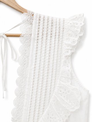 Vestido Blanco verano T.XS Nuevo con etiqueta