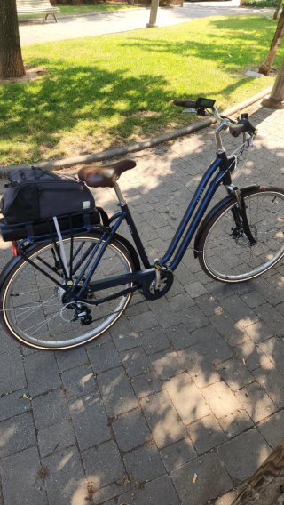 Bicicleta Eléctrica de Paseo Elops 900 Talla L