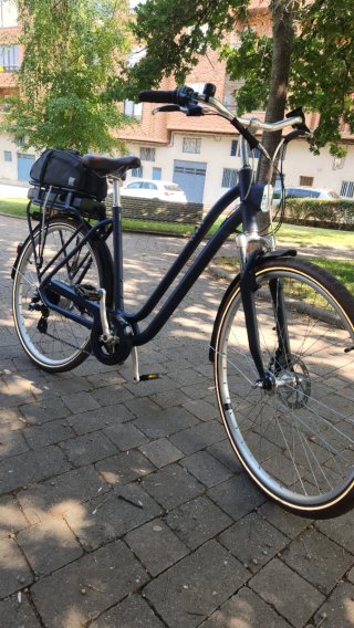 Bicicleta Eléctrica de Paseo Elops 900 Talla L