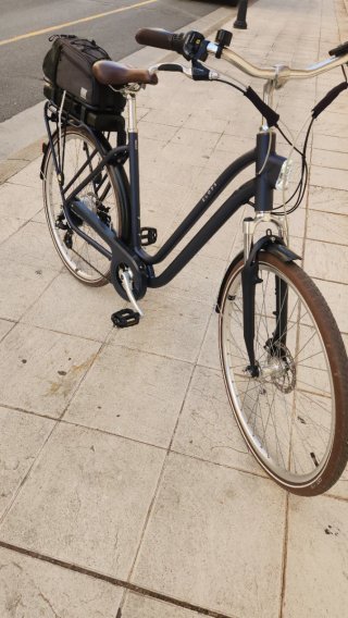 Bicicleta Eléctrica de Paseo Elops 900 Talla L