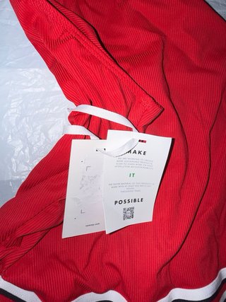 Bañador Tommy Hilfiger Rojo Talla xS