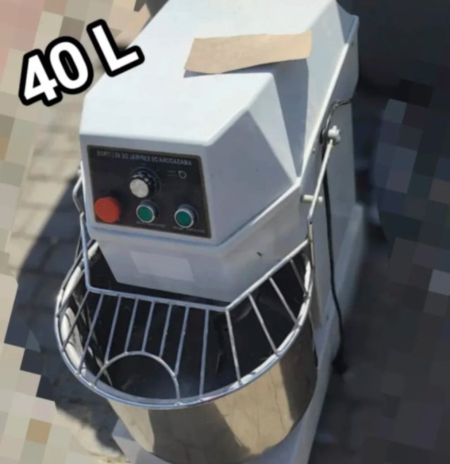 Profesional 40L Monofásica, mezcladora de harinas