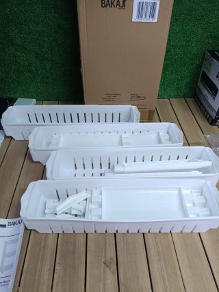 Bakaji Carro Carrito Slim Estrecho Multiusos