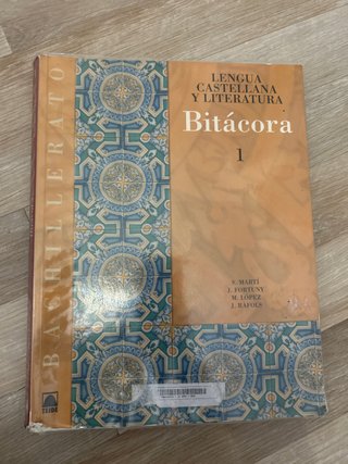 Bitácora 1. Lengua castellana y literatura 1. B...