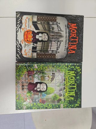 2 libros Mortina