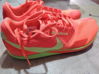 Nike Zoom Rival XC 6 Talla 42 Naranja/Verde