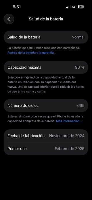 iPhone 15 Pro Gris/Plata