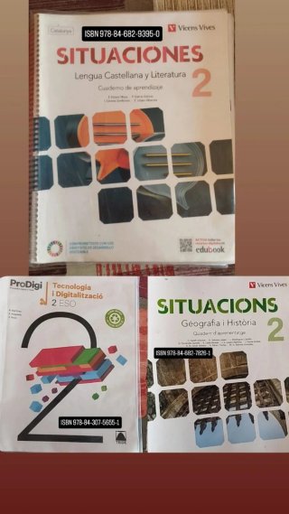 Llibres 2 ESO Quaderns d'aprenentatge. Preu Unitat