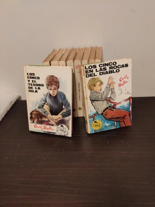 Libros literatura juvenil Los cinco, Enyd Blyton