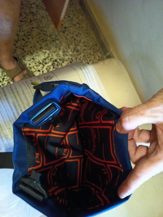 Riñonera Silfen Azul Ancho30 Alto 20
