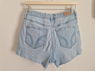 Shorts vaqueros Hollister rotos talla M