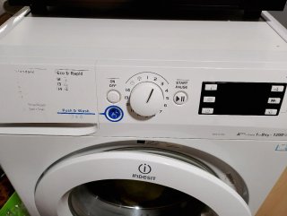 Lavadora Indesit 8kg 1200rpm Poco Uso