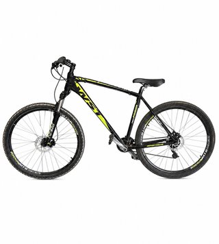 Bicicleta Montaña WST Poison Negra/Amarilla