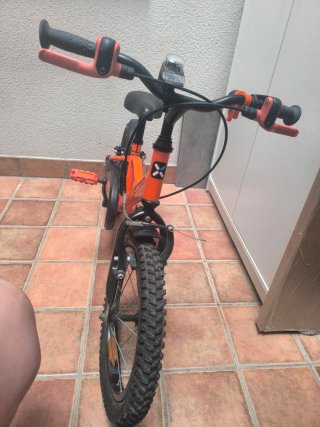 Bicicleta infantil B'TWIN naranja