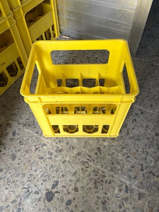 Cajas de plástico para 12 botellas