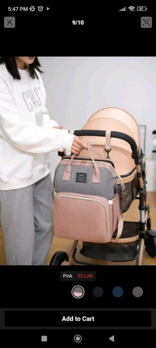 Mochila porta biberones y más