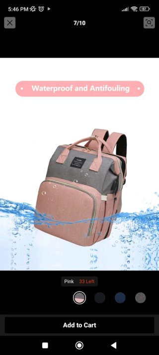 Mochila porta biberones y más