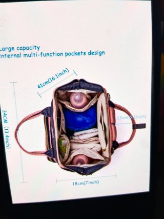 Mochila porta biberones y más