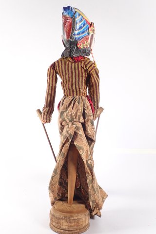 Marioneta Wayang Golek Indonesia Antigua
