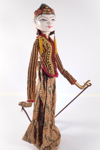 Marioneta Wayang Golek Indonesia Antigua