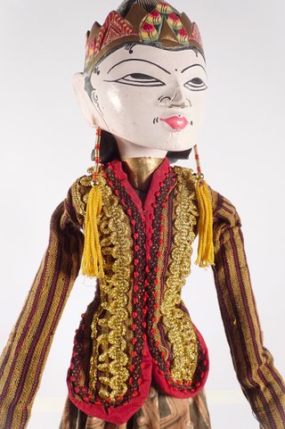 Marioneta Wayang Golek Indonesia Antigua