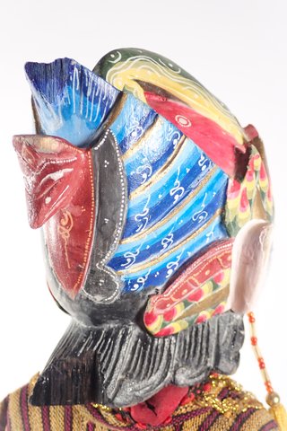 Marioneta Wayang Golek Indonesia Antigua