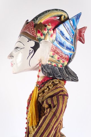 Marioneta Wayang Golek Indonesia Antigua