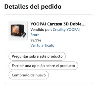 Carcasa doppia stampa 3D YCOPAI