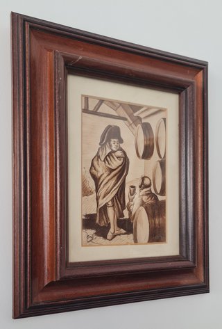 4 Dibujos atribuidos a Eugenio Lucas Villamil