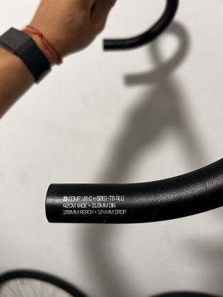 Manillar aluminio carretera