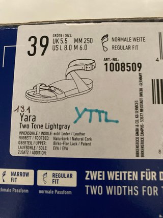 Birkenstock Mirka Tara 39 Nuove