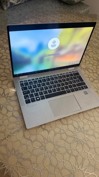 HP Elitebook Portátil Plata