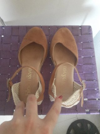 Sandalias esparto BLOON&YOU marrones