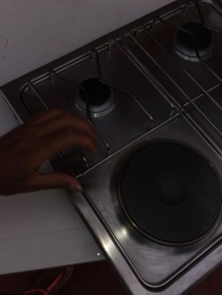 Placa cocina eléctrica y gas 60cm por 43,2 cm