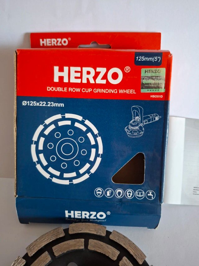 Disco de desbaste HERZO 125mm (5)